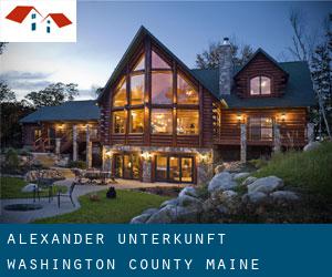 Alexander unterkunft (Washington County, Maine)